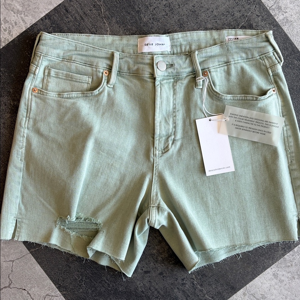 NWT - Dear John Julian Shirts in Cucumber - Picture 6 of 8